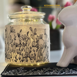 Stickdatei - Blumenwiese Doodle 2